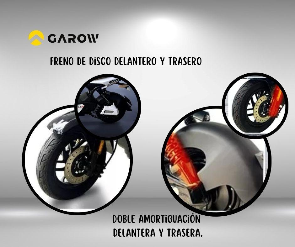 Foto 3 pulgar | Moto Eléctrica Bicicleta Eléctrica Para Adultos Hasta 70km Motor 1200w Negro Garow