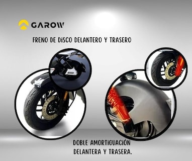 Foto 2 | Moto Eléctrica Bicicleta Eléctrica Para Adultos Hasta 70km Motor 1200w Negro Garow