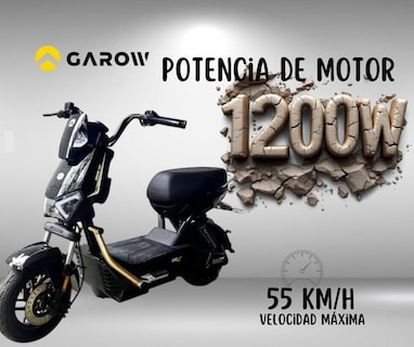 Foto 3 | Moto Eléctrica Bicicleta Eléctrica Para Adultos Hasta 70km Motor 1200w Negro Garow