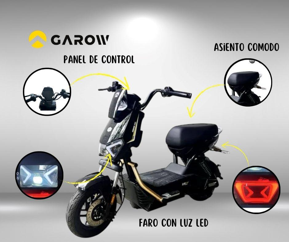 Foto 5 | Moto Eléctrica Bicicleta Eléctrica Para Adultos Hasta 70km Motor 1200w Negro Garow