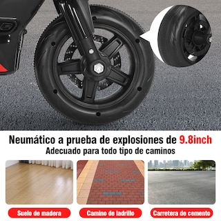 Foto 4 | Mini Moto Eléctrica Infantil Honey Whale Bdq-6688 Negra