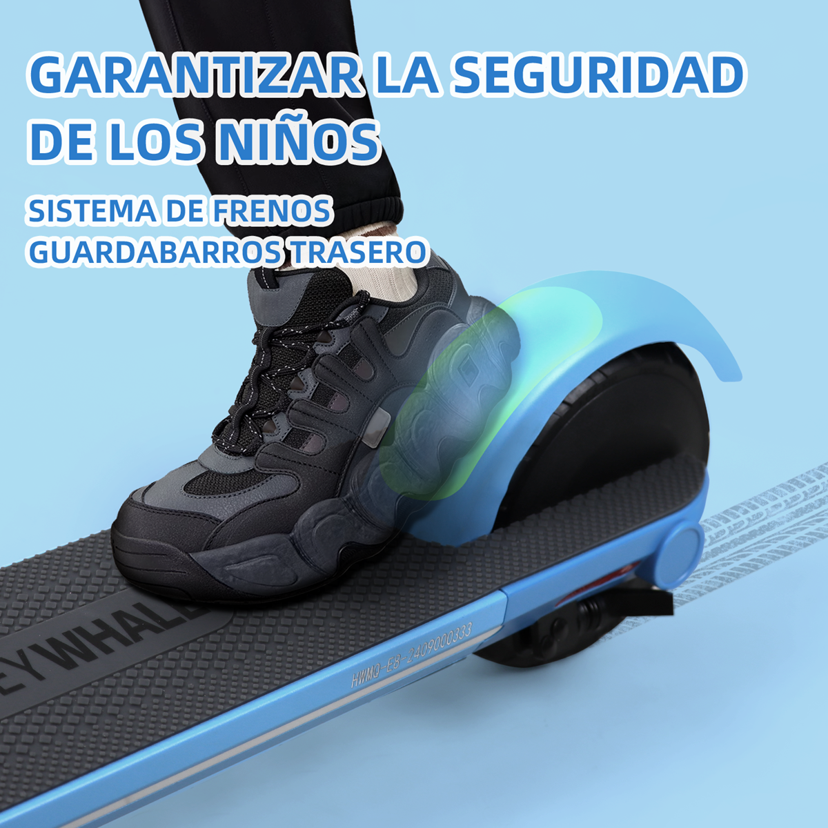Foto 4 pulgar | Scooter Eléctrico Honey Whale E8 Azul