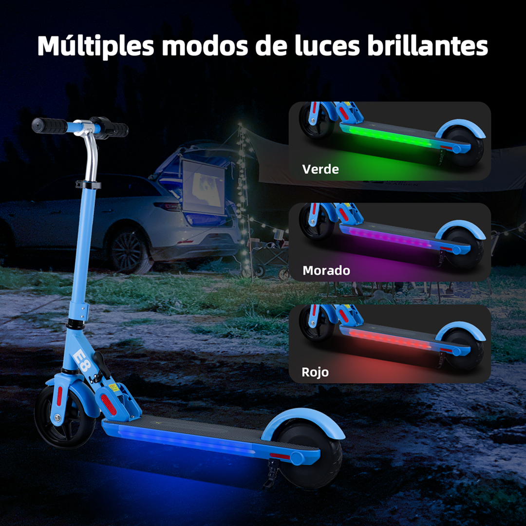 Foto 7 pulgar | Scooter Eléctrico Honey Whale E8 Azul