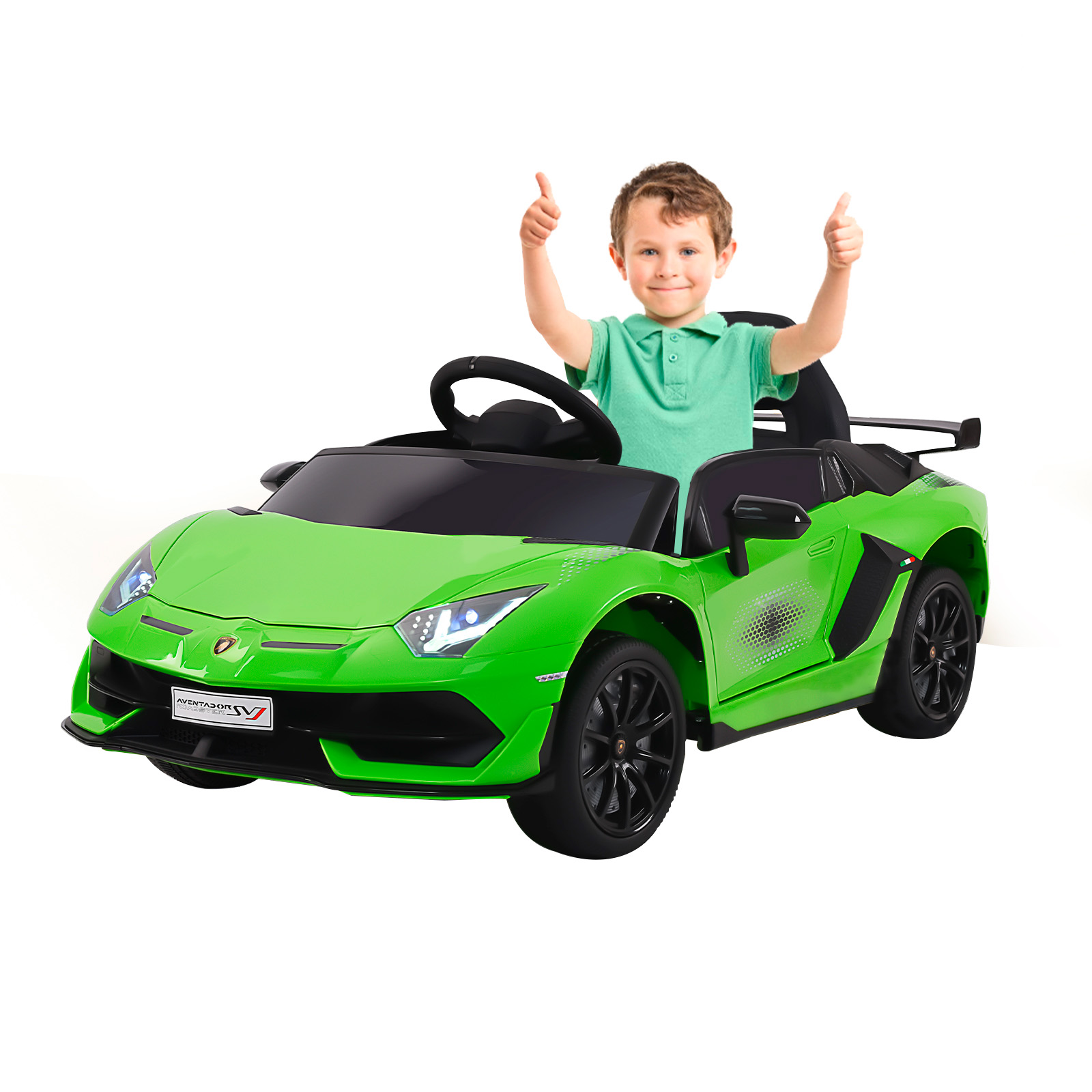 Foto 1 | Montable Eléctrico Infantil Deportivo Honey Whale Bdq-018 Verde