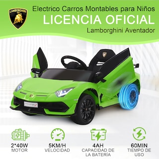 Foto 2 | Montable Eléctrico Infantil Deportivo Honey Whale Bdq-018 Verde
