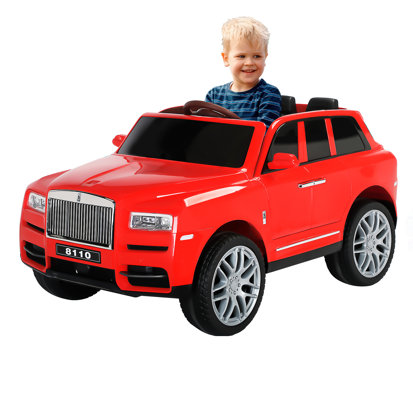 Foto 2 pulgar | Montable Electrico Infantil 4x4 Honey Whale Bdq-8110 Rojo