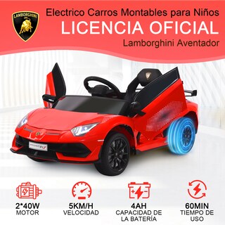 Foto 2 | Montable Eléctrico Infantil Deportivo Honey Whale Bdq-018 Rojo