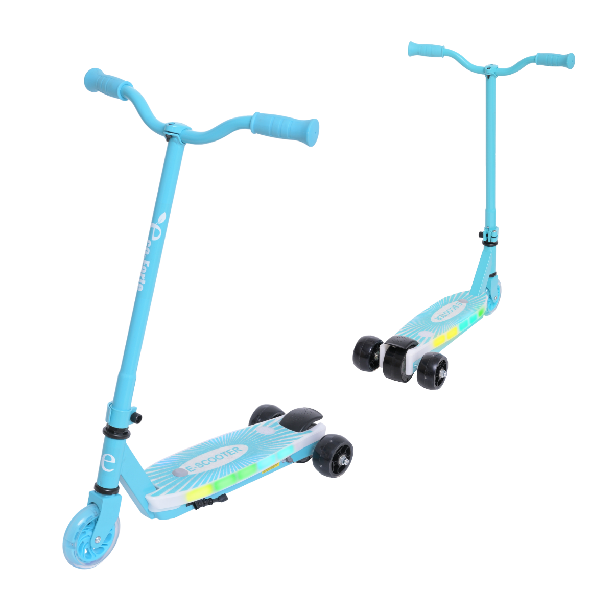 Foto 7 pulgar | Patín Eléctrico Eco-forte Sg08 Scooter De Entrenamiento Azul