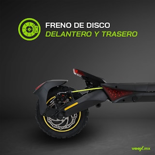 Foto 5 | Scooter Patín Eléctrico Turbo 1000w 18ah Estructura Negra