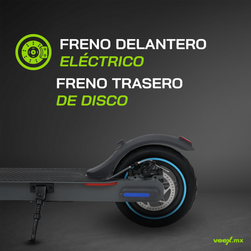 Foto 6 pulgar | Scooter Patín Eléctrico City 350w 5.2ah  Estructura Gris Oxford