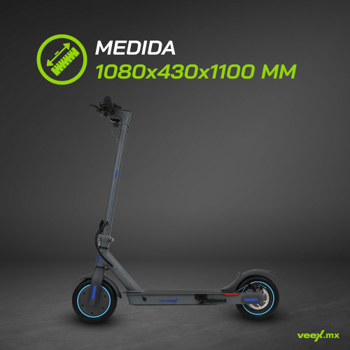 Foto 9 pulgar | Scooter Patín Eléctrico City 350w 5.2ah  Estructura Gris Oxford