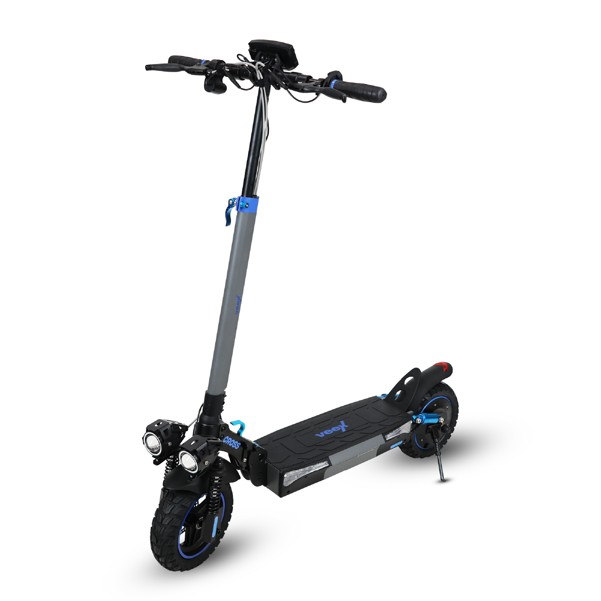 Patín Eléctrico Cross 600w 10ah  Estructura Gris Oxford