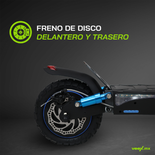 Foto 5 | Patín Eléctrico Cross 600w 10ah  Estructura Gris Oxford