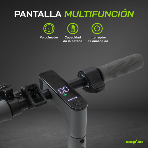 Foto 4 pulgar | Scooter Patín Eléctrico Urban 350w 10ah  Estructura Negra