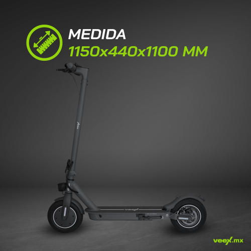 Foto 8 pulgar | Scooter Patín Eléctrico Urban 350w 10ah  Estructura Negra