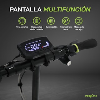 Foto 3 | Patín Eléctrico Cross 600w 10ah Estructura Negra