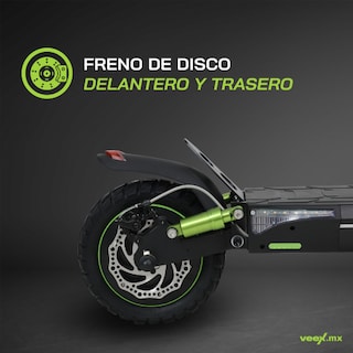 Foto 5 | Patín Eléctrico Cross 600w 10ah Estructura Negra