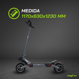 Foto 8 | Scooter Patín Eléctrico Turbo 1000w 18ah Estructura Gris Oxford