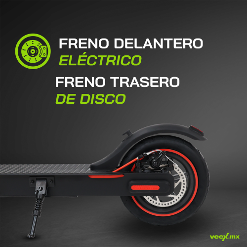 Foto 6 pulgar | Scooter Eléctrico Veex City 350w 5.2ah Negro