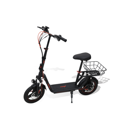 Foto 2 pulgar | Patín Eléctrico Cruiser 500w 10ah Piso Plástico Con Asiento-estructura Negra