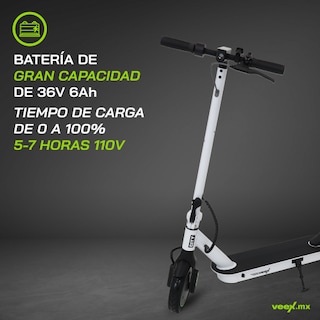 Foto 4 | Patín Eléctrico City 350w 5.2ah Estructura Blanca