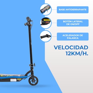 Foto 4 | Scooter Patín Eléctrico Eco-forte Plegable 24v 120w 12km/h