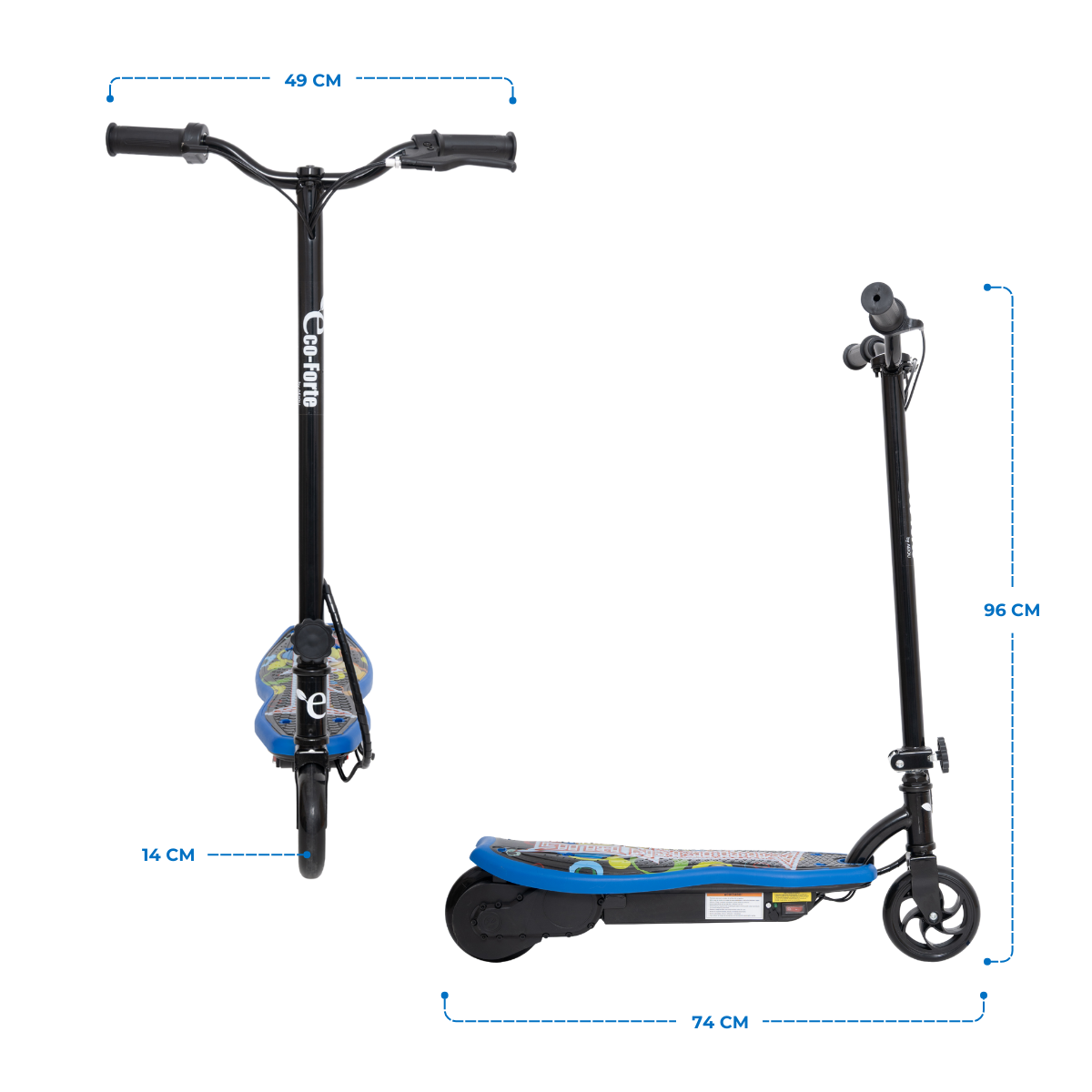 Foto 7 pulgar | Scooter Patín Eléctrico Eco-forte Plegable 24v 120w 12km/h