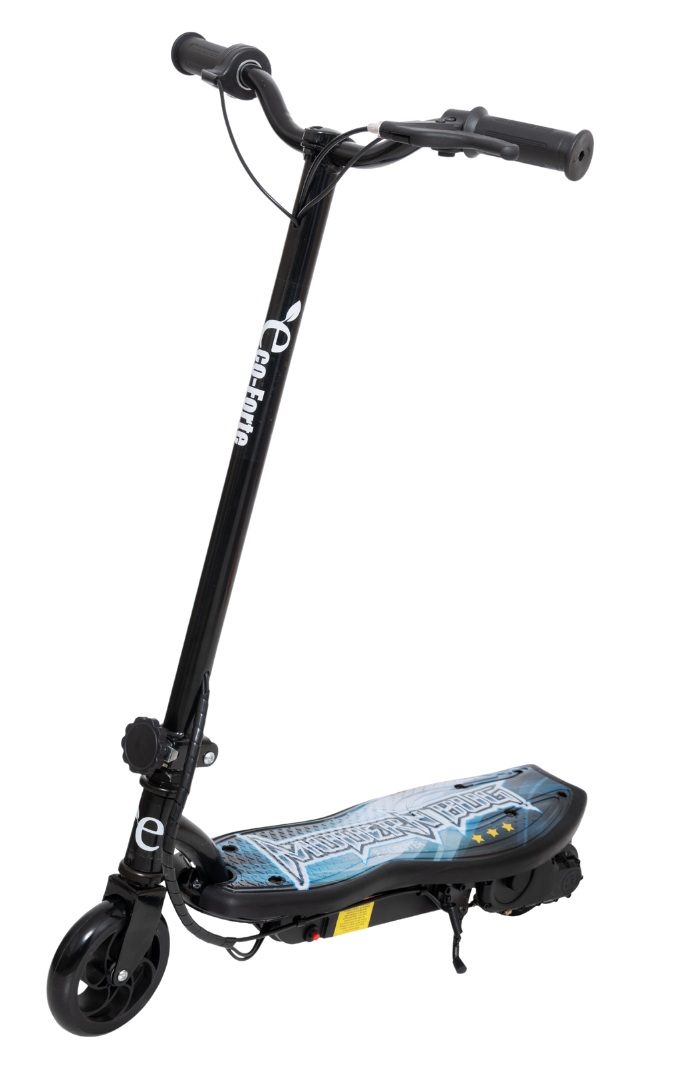 Scooter Patín Eléctrico Eco-forte Plegable 24v 120w 12km/h Negro
