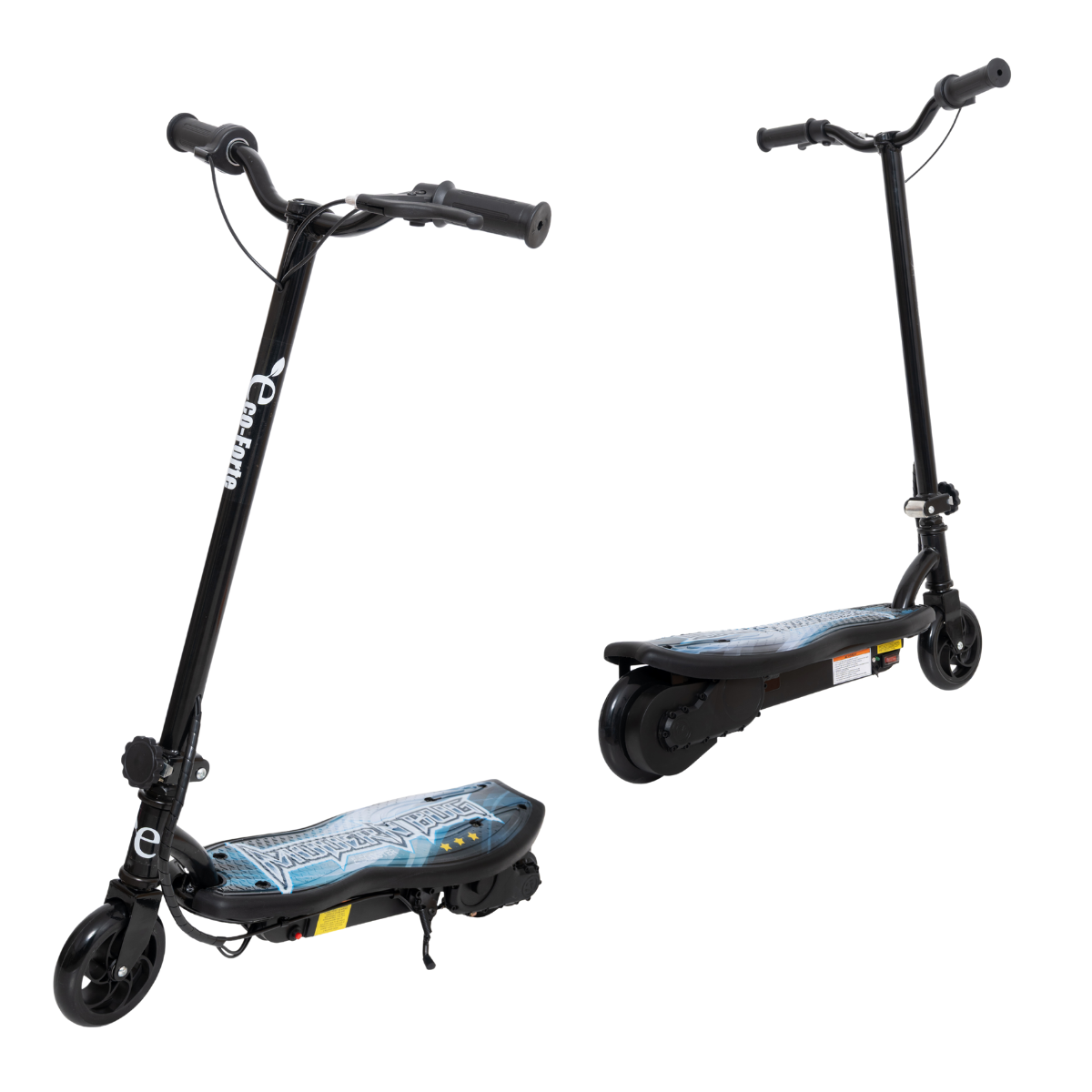 Foto 3 pulgar | Scooter Patín Eléctrico Eco-forte Plegable 24v 120w 12km/h Negro