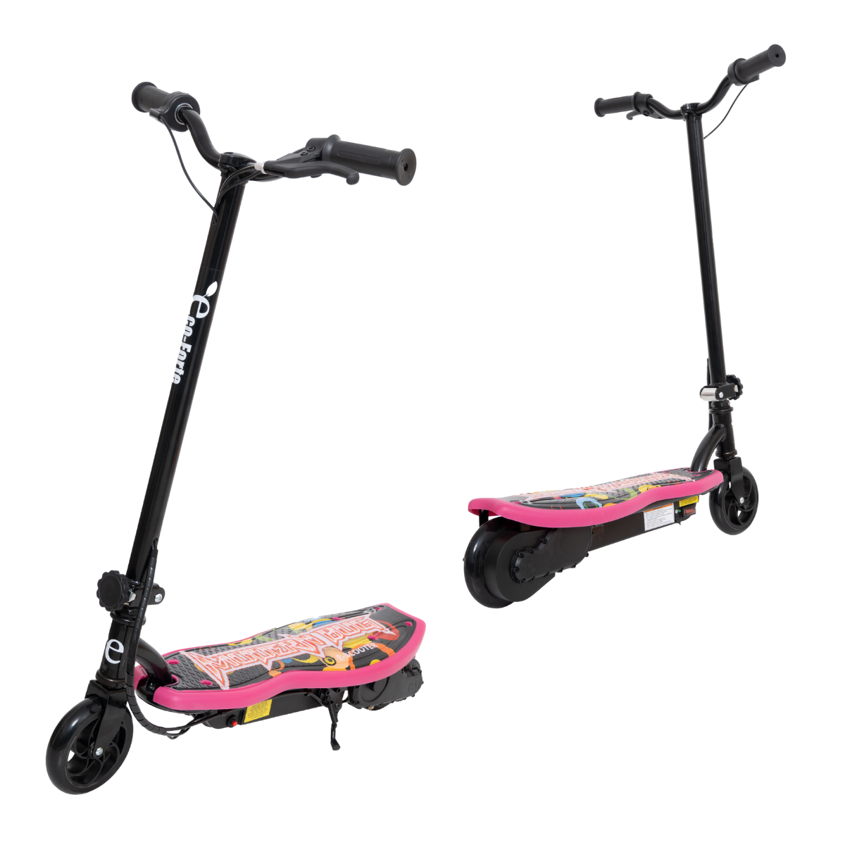Foto 3 pulgar | Scooter Patín Eléctrico Eco-forte Plegable 24v 120w 12km/h Rosa