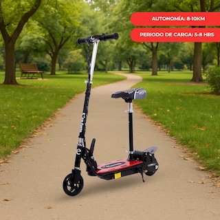 Foto 5 | Scooter Patín Eléctrico Eco-forte Cd15 Asiento 120w 12km/h Rojo