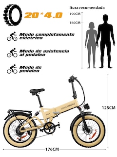 Foto 7 | Bicicleta Eléctrica Honey Whale S9 Pro Amarilla