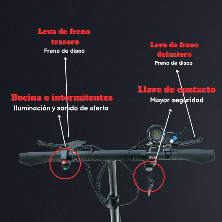 Foto 9 pulgar | Scooter Eléctrico Joyor Y5 Pro Autonomía 50km 48km/h 800w