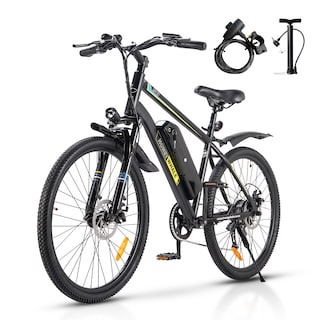Foto 1 | Bicicleta Eléctrica Con Batería Extraíble Honey Whale S8 Negro