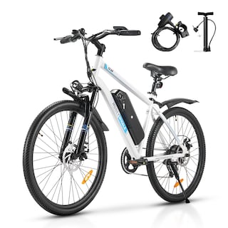 Foto 1 | Bicicleta Eléctrica Con Batería Extraíble Honey Whale S8 Blanco