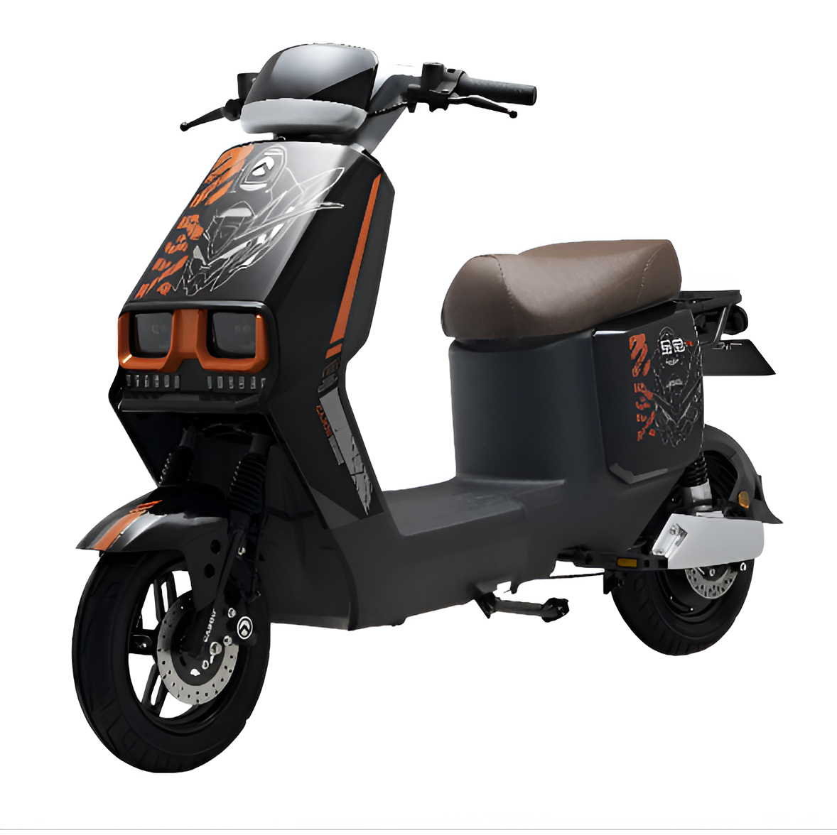Foto 4 pulgar | Moto Eléctrica Lm Race Way Lm-sy Color Negro De 1200w Con 80km/h Y Frenos De Tambor