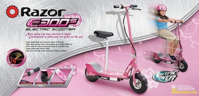 Foto 6 | Patinete Eléctrico Razor E300s Seated Sweet Pea Para Niñas - Venta Internacional.