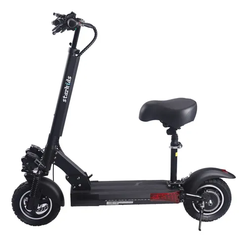 Foto 7 pulgar | Scooter Eléctrico Starkids Skm4 Patín Todo Terreno Negro
