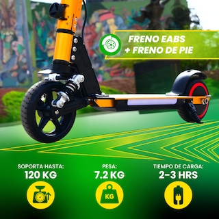 Foto 3 | Scooter Electrico Evokid Para Niños 130w, 16 Km/h Negro