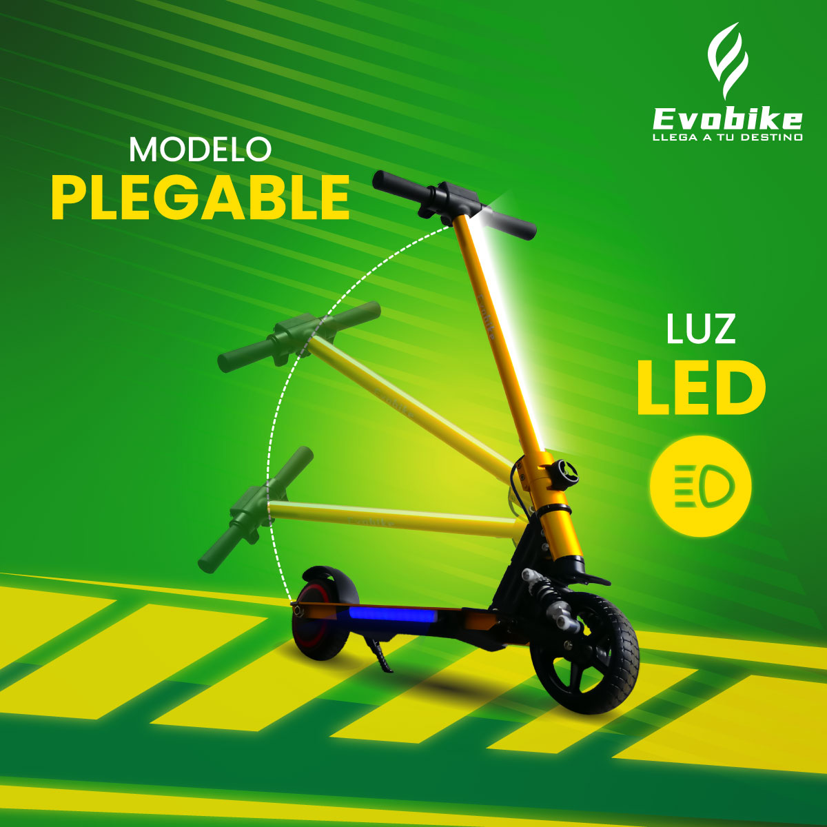 Foto 5 | Scooter Electrico Evokid Para Niños 130w, 16 Km/h Negro