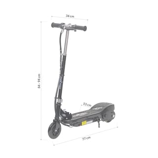 Foto 8 | Scooter Electrico Infantil Plegable Moboss Cd2 Negro