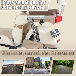 Foto 5 | Moto Eléctrica Honey Whale U3 Pro