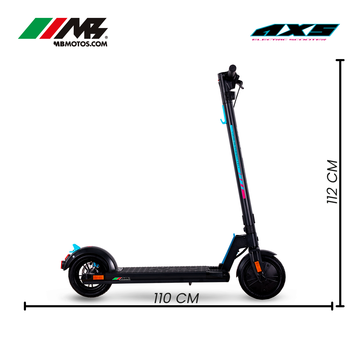 Foto 5 pulgar | Scooter Electrico Axs Ng 450 Azul