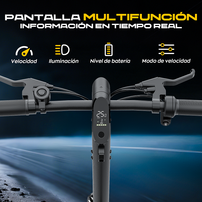 Foto 6 pulgar | Bicicleta Electrica Plegable Honey Whale B20 Negro