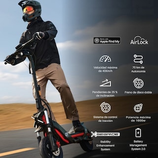 Foto 2 | Scooter Eléctrico Segway Ninebot Zt3 Pro Color Negro