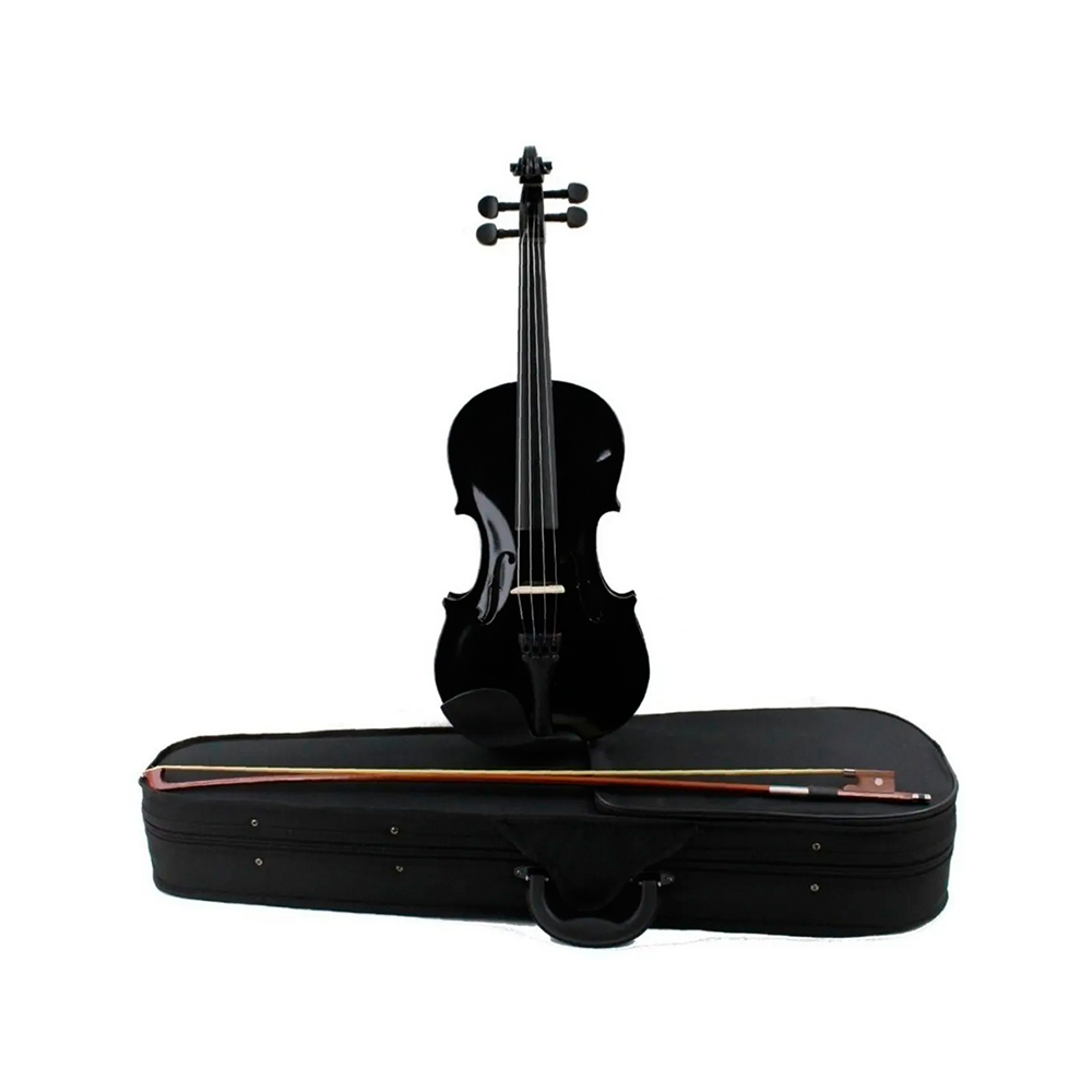 Violín Laminado Amadeus Cellini Negro para Estudiante 4/4