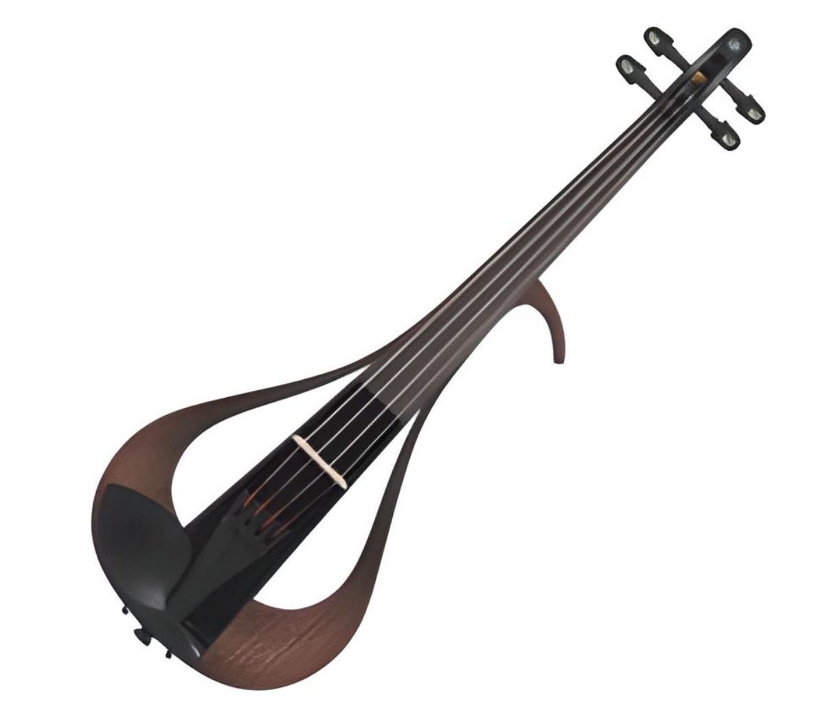 Violín Eléctrico de 4 Cuerdas Yamaha Yev104bl color Negro