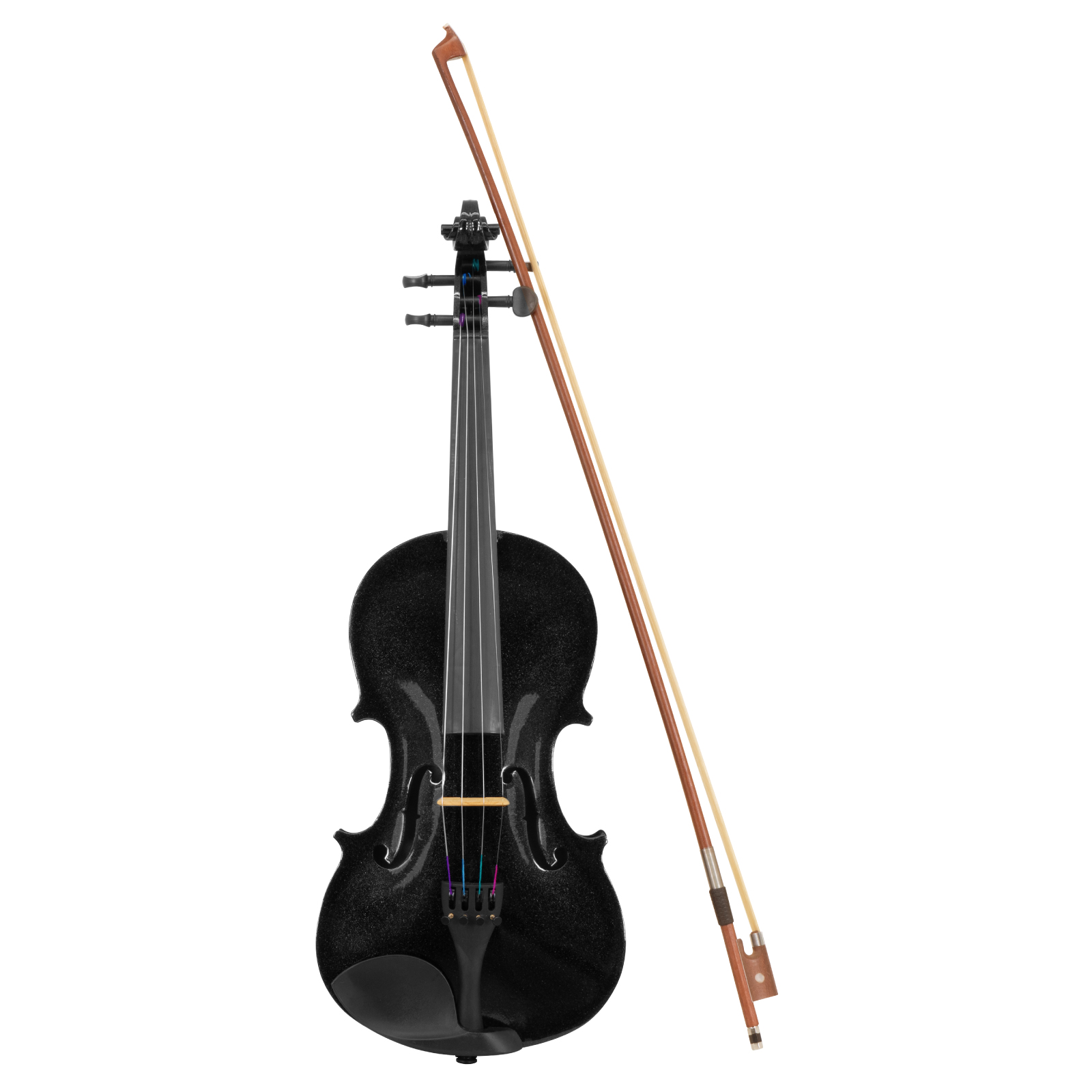 Violín Acústico Onof Vm 4/4 color Negro con Estuche