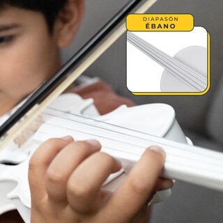 Foto 8 | Violín Acústico Aureal 1/2 DS-005 Abeto Maple Sólido Blanco