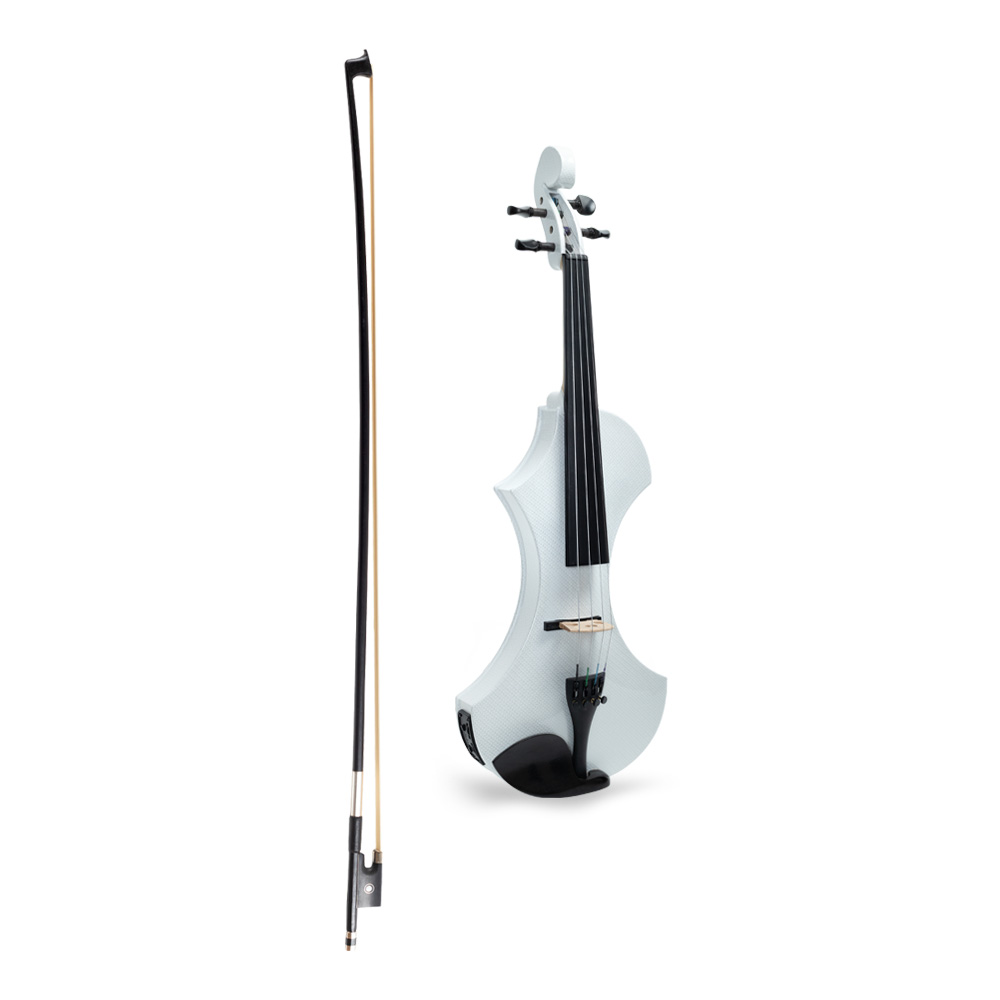 Foto 4 pulgar | Violín Eléctrico Aureal 4/4 Snow White C/ Estuche